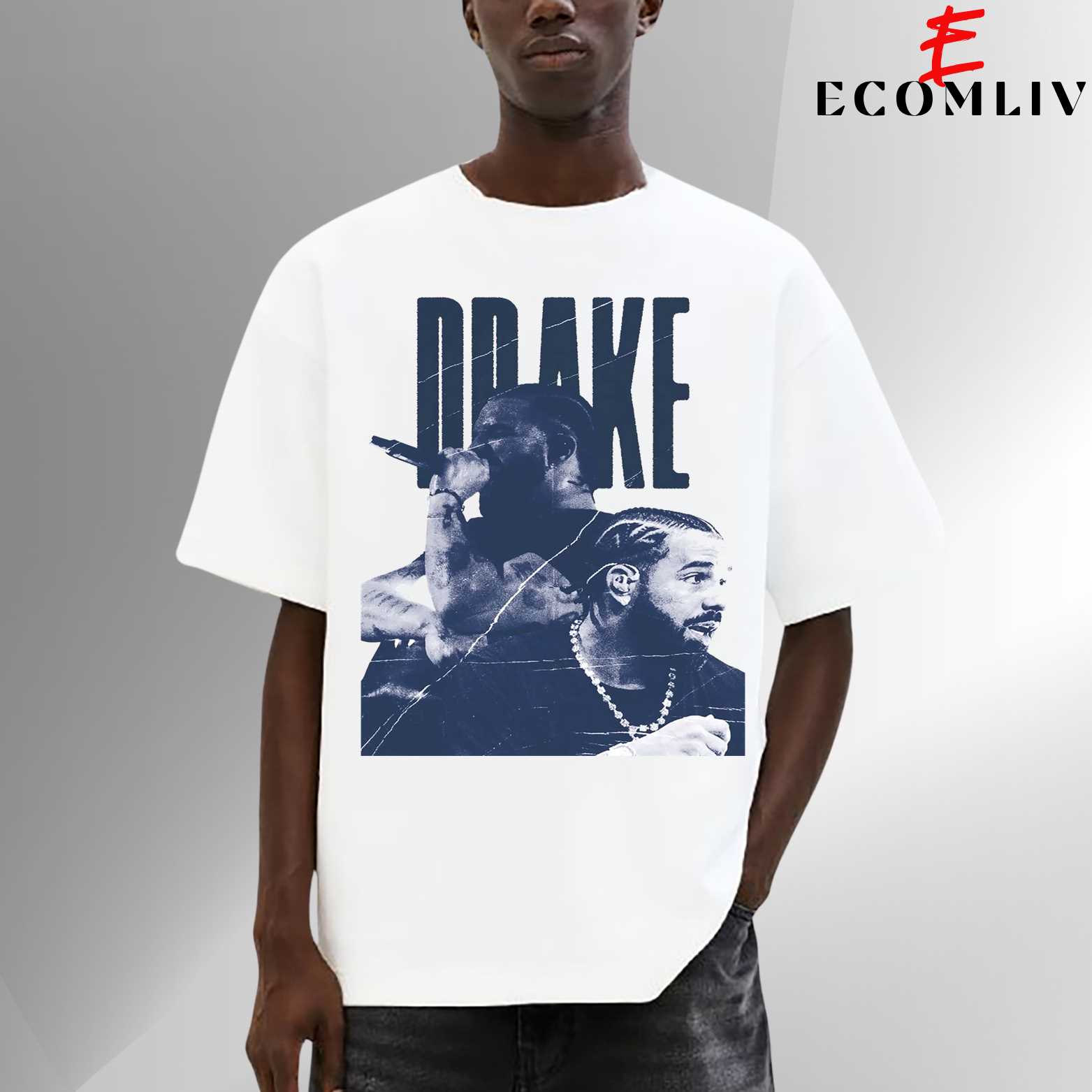 Vintage Drake T-Shirt, Classic Rap Era 2000s Hiphop Vibe